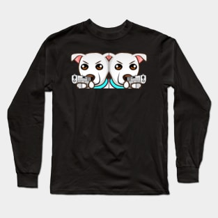 kenadeRonGunRaid (Flipped) Long Sleeve T-Shirt